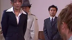 Japanese gangsters have a hardcore foursome in a hotel