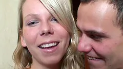 A public blowjob and cock riding was what this whore wanted