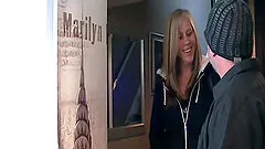 Meet the milf at the studio for a blowjob and sticky facial