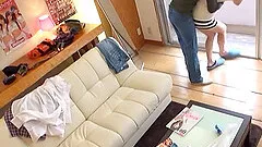 Indulging Japanese housewife loves pleasing her man & tasting his cum