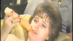 Retro housewife hotties masturbate and fuck in a compilation