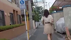 A Japanese slut with big tits loves getting fucked from behind