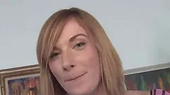 Babe in stockings gets bonked by big black cock in interracial cuckold scene