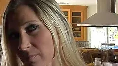 Close up of Devon Lee giving head and getting jizzed on