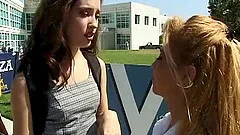 College gives a slut the chance to be her dirty self
