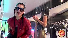 No dick is off limits when these girls get drunk at a club