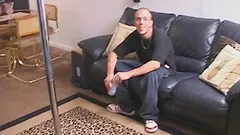 Tattooed brunette with perky natural tits enjoying a hardcore doggy style fuck