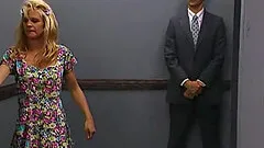 Seductive porn star with long hair gets nailed in public in reality