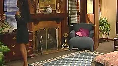 Foxy brunette gets her pussy fingered the slammed by a big black cock