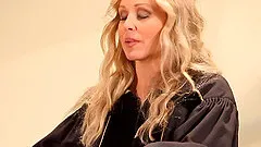 Jenna Presley gets pussy banged hardcore in public courtroom
