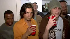 Breathtaking blonde with small tits getting her juicy pussy penetrated hardcore in public