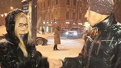 An interracial couple gets warm by fucking their brains out