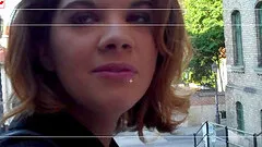 Cute babe makes the older man happy with her hot fuck