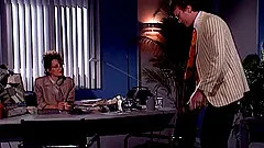 Pornstar enjoying her pussy being licked before getting drilled hardcore in parody sex story