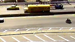 Retro slut bound by hardcore stud and teases in the sofa