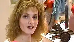 Amateur lesbian cunt lickers toy fucking in retro porno