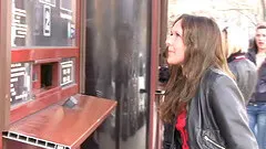 A shy college girl gets naked and home so she can cum