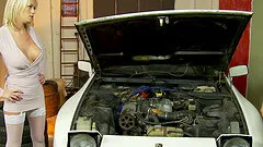 Blonde babes get out the toys for some girl on girl fun