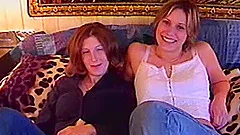 A couple of lesbian babes exploring with various toys