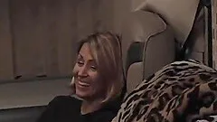 Charming cougar with tattoo,in jeans gets her asshole nailed doggystyle