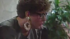 Horny retro lesbian bitches exploring foot fetish in the couch