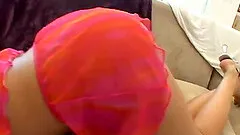 Latina girl with natural tits in involved in fantastic interracial sex