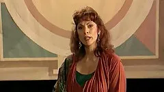 Diedre Holland gets pussy fucked on the floor in retro film