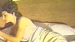 His wife warms up her pussy with toys before he pounds her