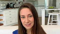 Sexy teen babe gives her best performance in this hardcore casting