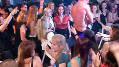Huge party group sex in a club for young fuckable bitches
