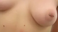 Lily Labeau fingering her pussy in POV close up film