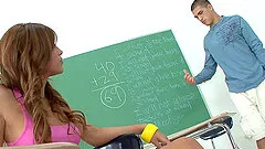 Curvy college babes giving big cock blowjob then getting her pussy licked in reality shoot