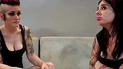 Brilliant punk receiving a sensual rimjob then drilled hardcore in a interracial sex