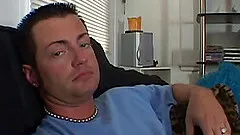 A horny girl with a pierced pussy gets fucked then gets a facial