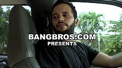 Jasmine Gomez chats,gets seduced and strips in car fucking scene