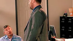 Porn star with big tits experiences steamy Hardcore office sex