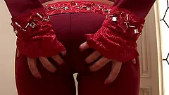 Babe with big fake tits rides cock and gets cumshot