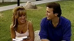 Cougar with perky natural tits enjoying a hardcore fuck on her bed