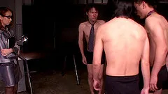 Babe in glasses giving huge dick blowjob before swallowing cum in pov shoot