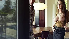 McKenzie Lee enjoys taking cumshot on face after hardcore reality fucking