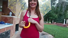 Babe with nice ass enjoying her pussy getting drilled hardcore with big black cock