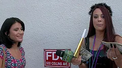 Breathtaking pornstar getting smashed hardcore doggystyle in public reality shoot