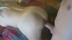 Lustful chick enjoys ardent doggystyle sex in homemade tape