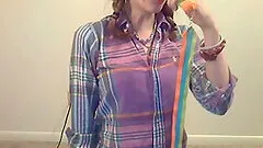 Hardcore extreme solo video with a crazy chick toying her holes