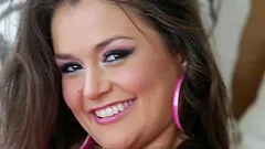 Delightful babes with nice ass in high heels getting facial cumshot in pov shoot