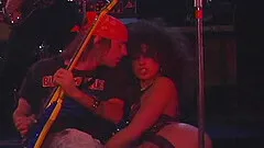 Drunk babes getting hammered hardcore in group sex during a party in the club