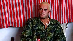 Drunk cougar delivering superb blowjob before being gangbanged in interracial sex