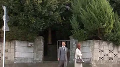 Luscious Japanese MILF in sexy panties masturbating passionately in close up shoot