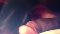 Dark-haired amateur slut sucks a fat short wang in homemade POV