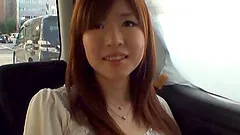 Glamorous amateur in nylon pantyhose fingering herself before getting fucked hardcore in the car